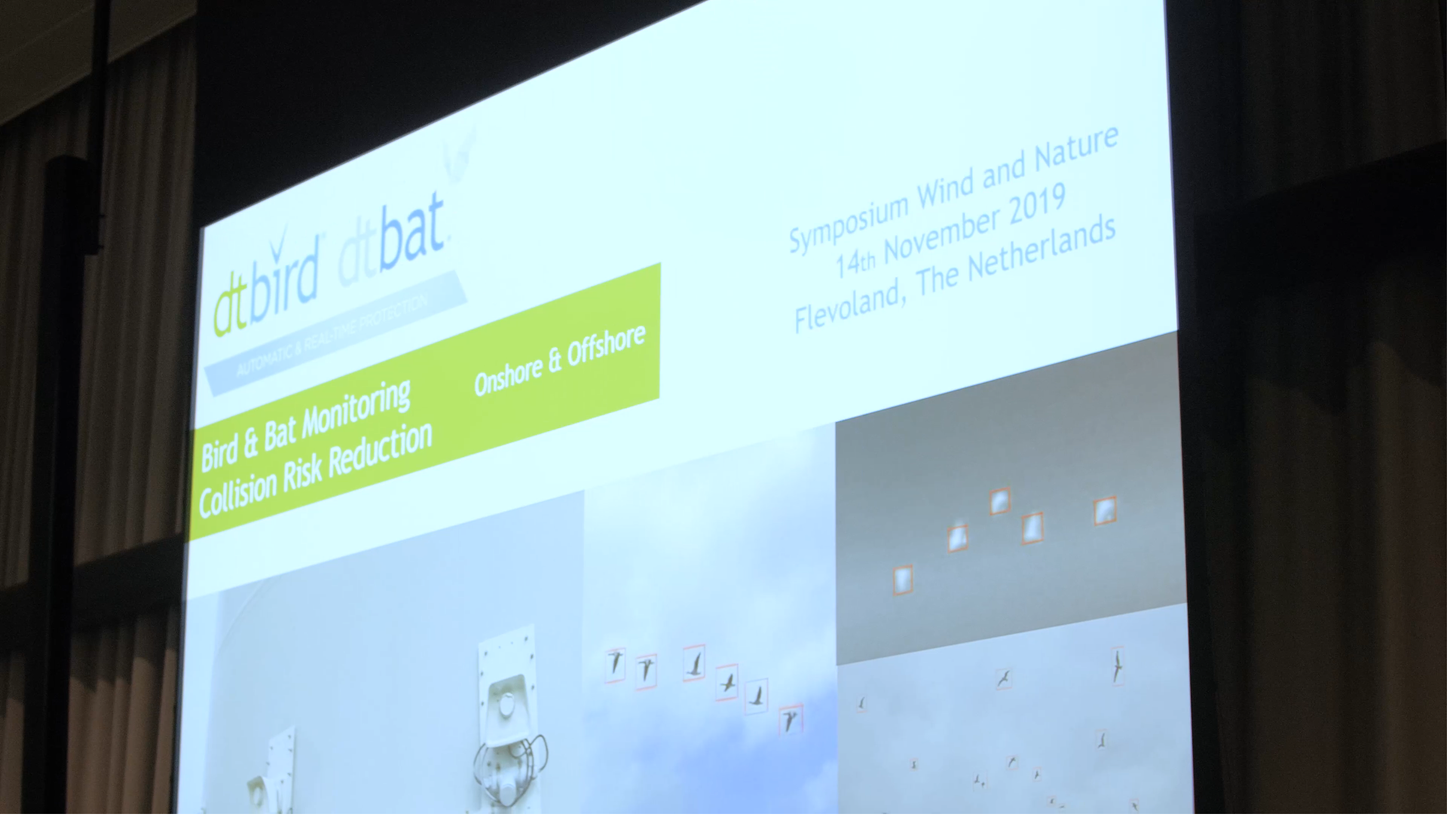 DTBird & DTBat Wind and Nature Symposium, The Netherlands 2019