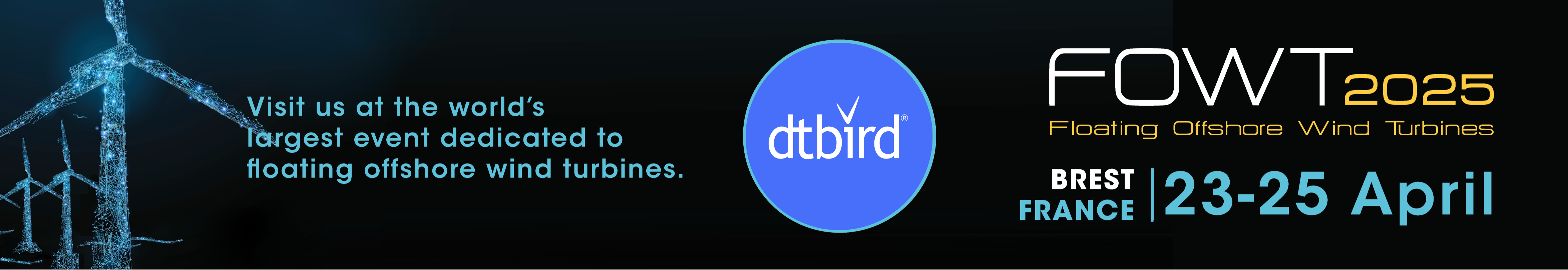 DTBird & DTBat participate in FOWT 2025 Brest
