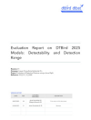 Evaluation Report of DTBird Models 2025: Detectability and Detection Range. August 2025.