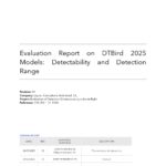 Evaluation Report on DTBird 2025 Models Detectability and Detection Range