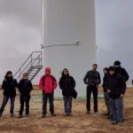 DTBird Team visits a Wind Farm 2017