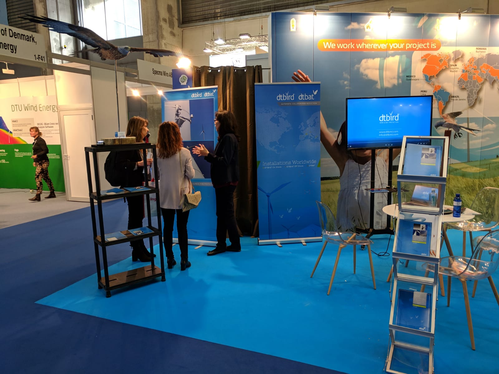 DTBird & DTBat Stand WindEurope Bilbao 2019