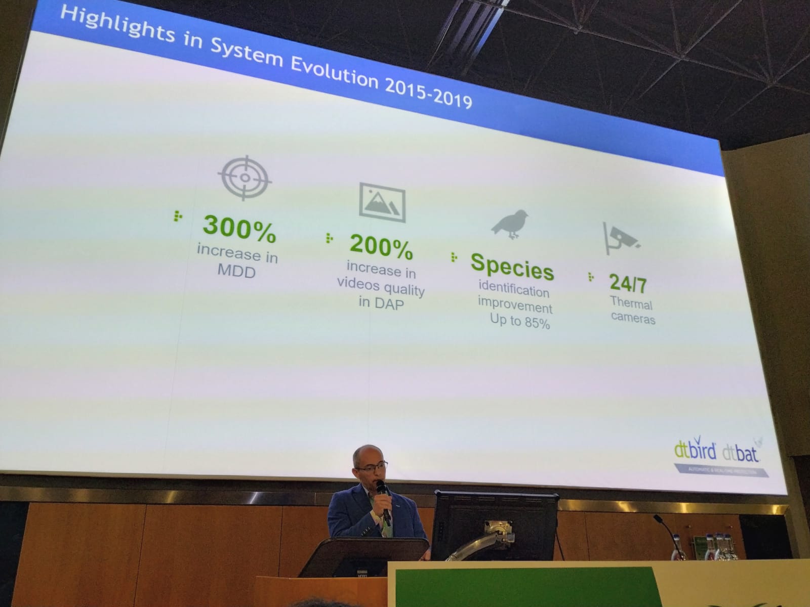Picture of the presentation Upgrades in Offshore bird monitoring 2015-2019