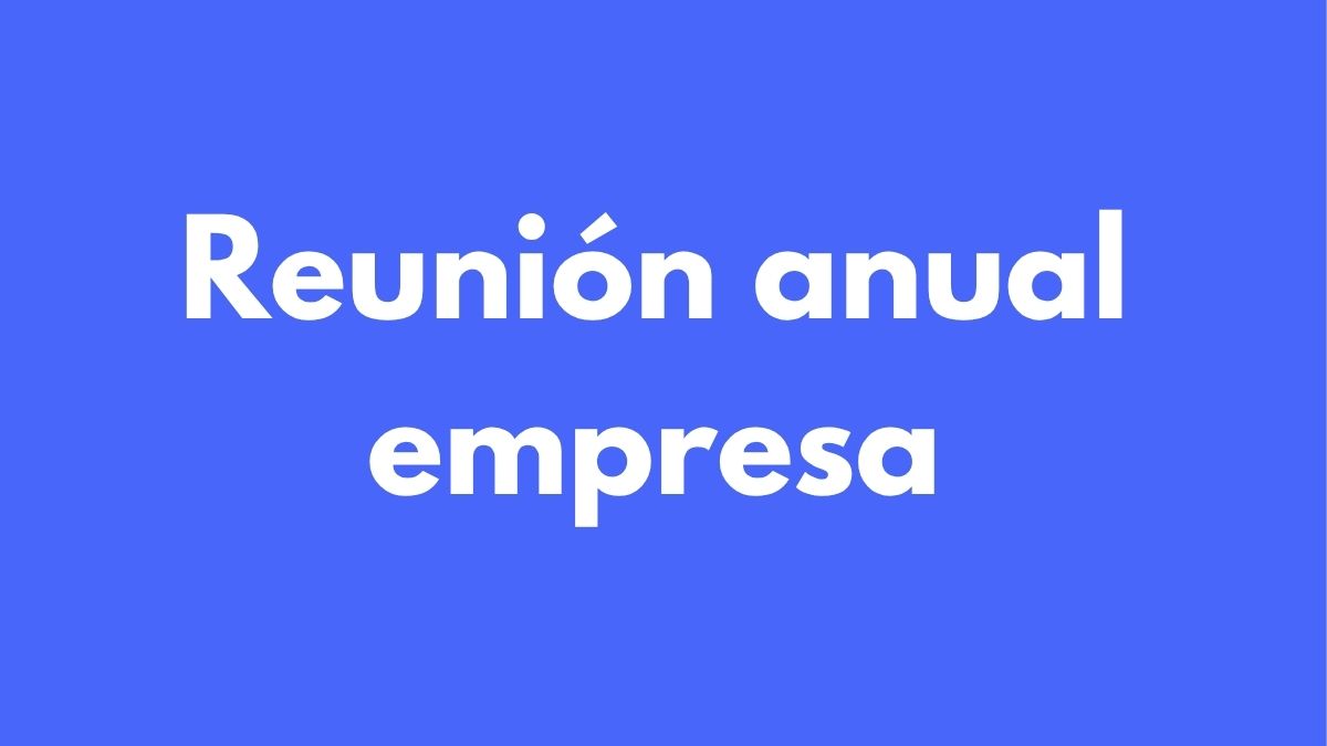 Reunión Anual Empresa DTBird